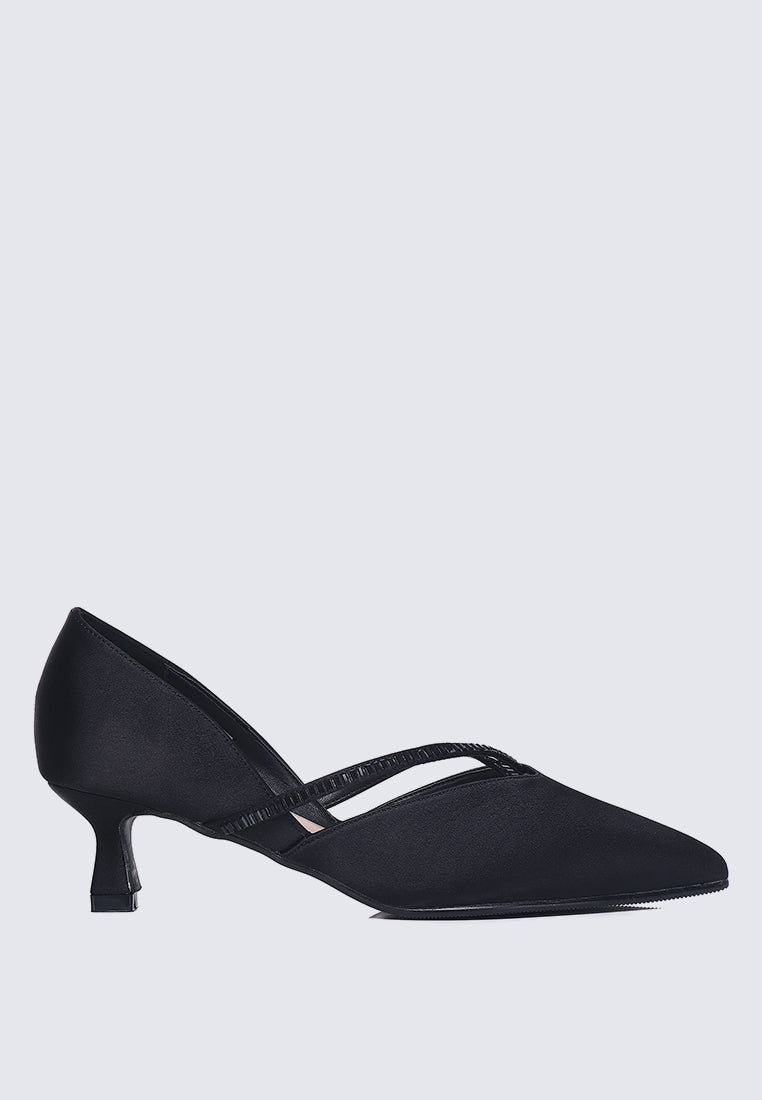 Whitney Comfy Heels In Black