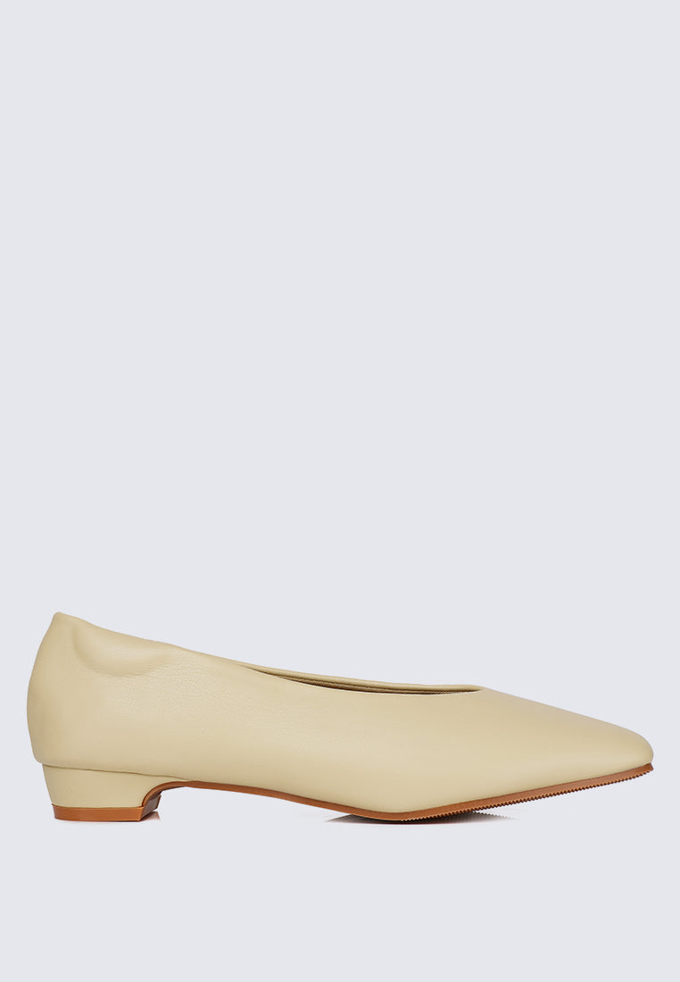 Priscilla Comfy Heels In Butter