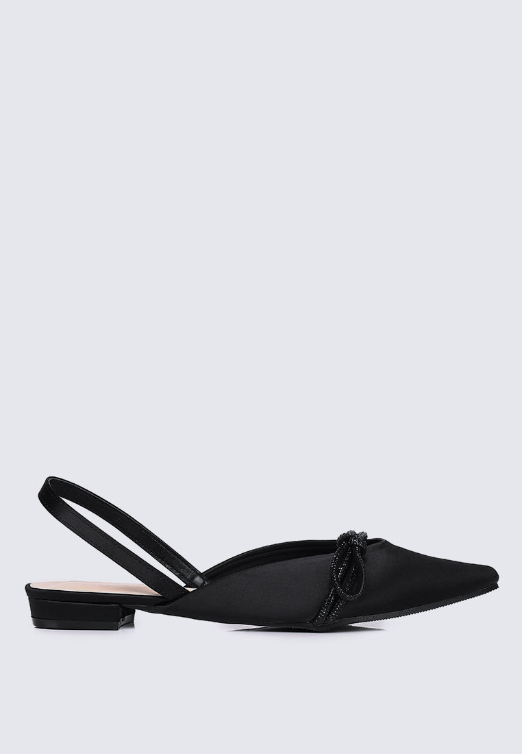 Knotura Comfy Ballerina In Black