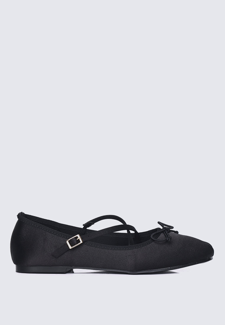 Erino Comfy Ballerina In Black