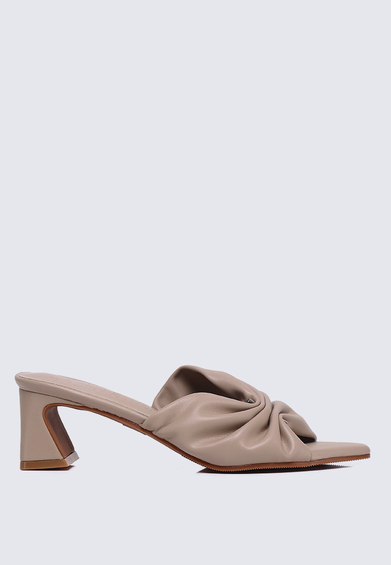 Kailia Comfy Heels In Nude