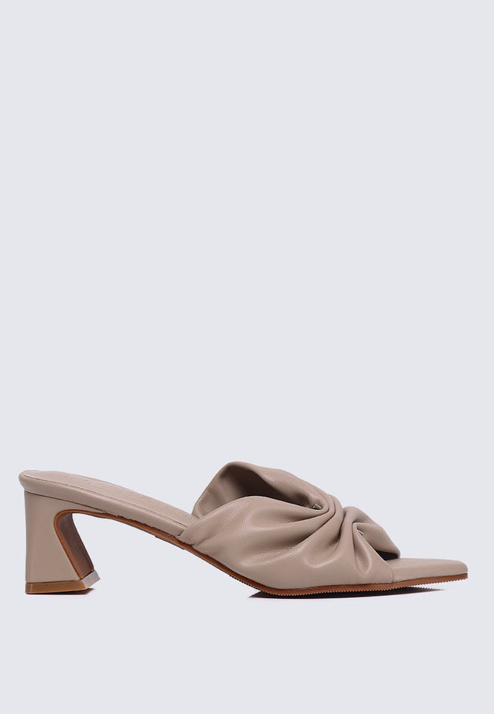 Kailia Comfy Heels In Nude