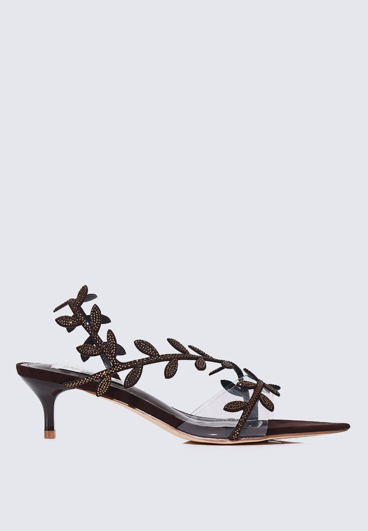 Elysian Comfy Heels In Espresso