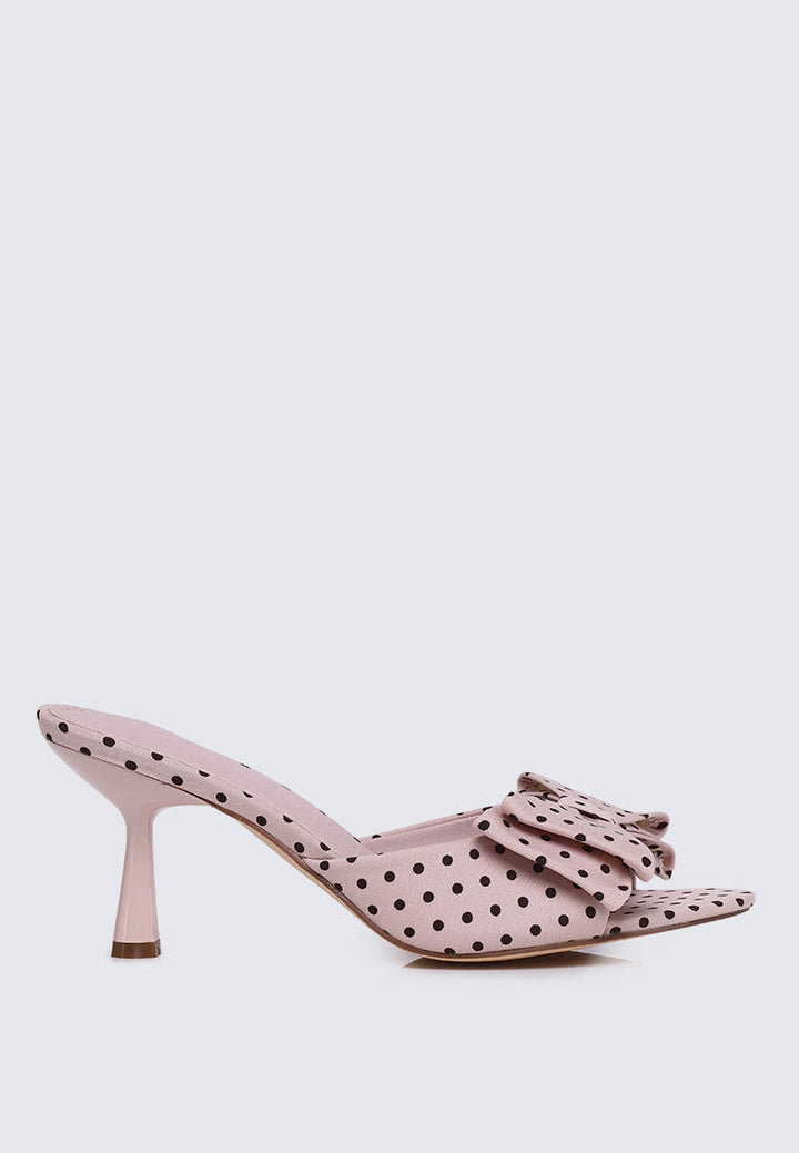 Polina Comfy Heels In Pink