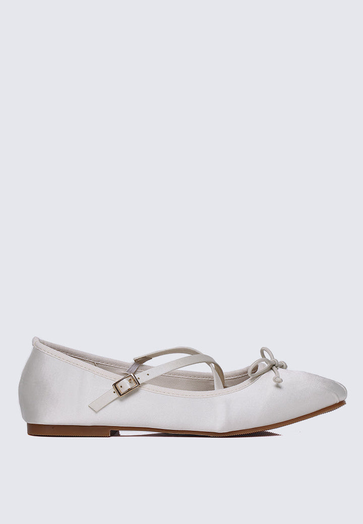 Erino Comfy Ballerina In Beige