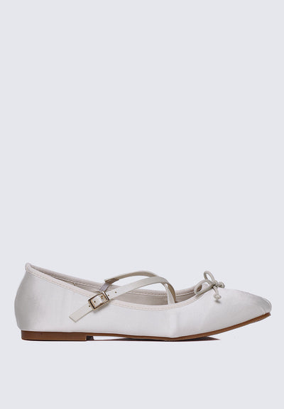 Erino Comfy Ballerina In Beige