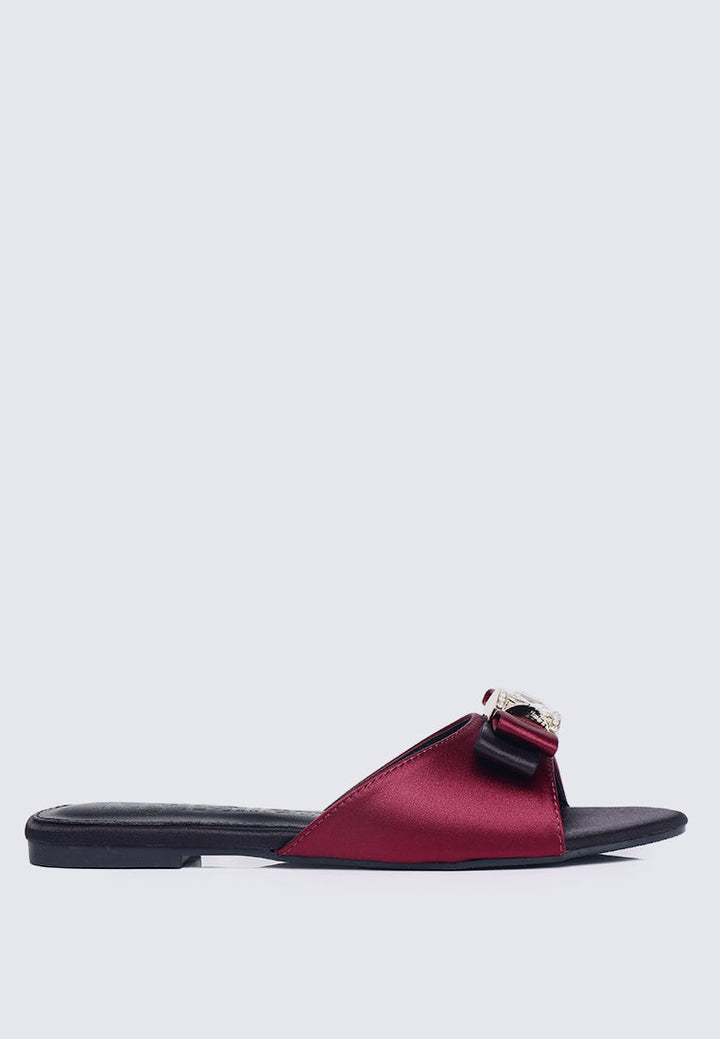 Bowelle Comfy Sandals In Maroon