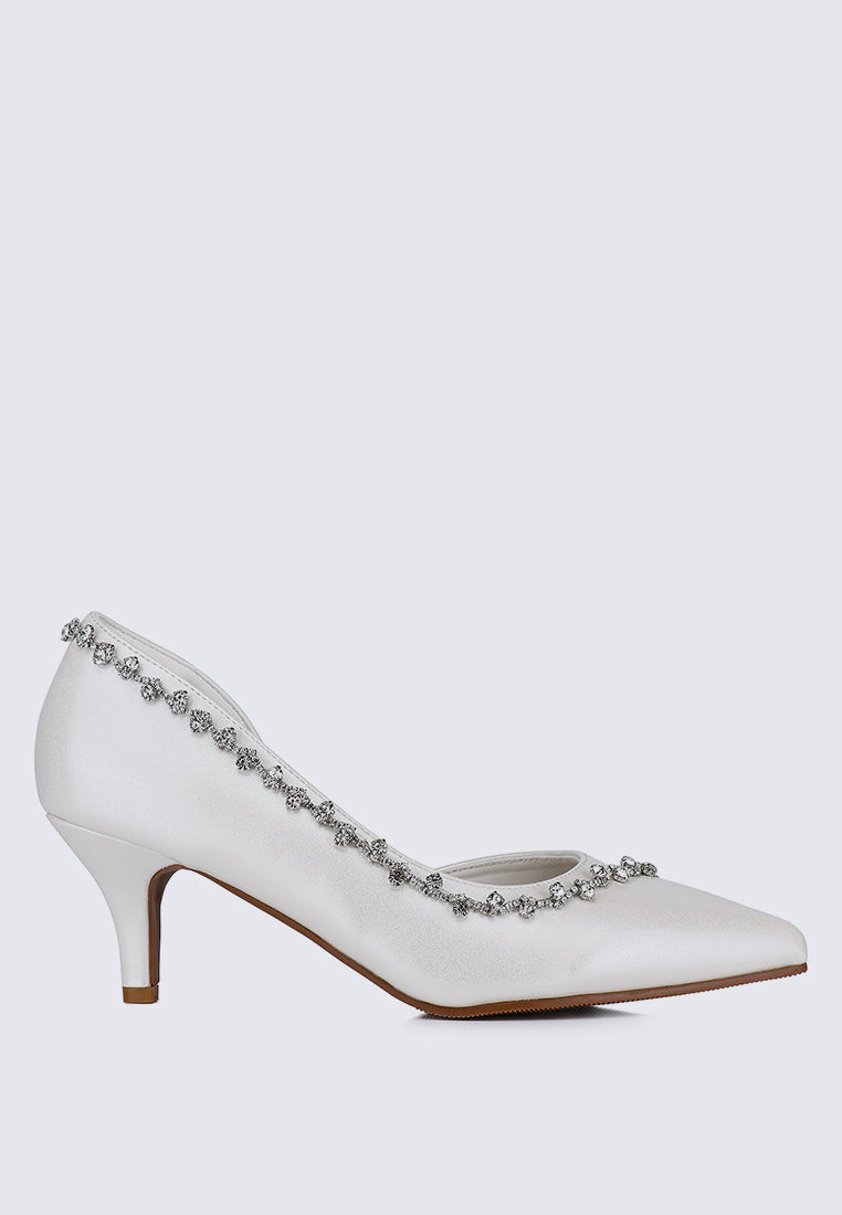 Dahlia Comfy Pumps In Ivory - Comfychic - Myballerine SG