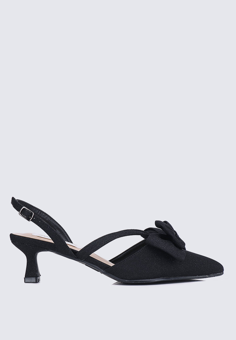 Viola Comfy Heels In Black
