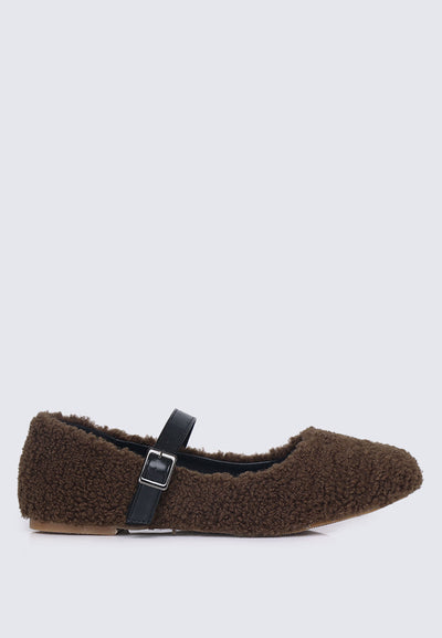 Margot FlexFit Comfy Ballerina In Espresso