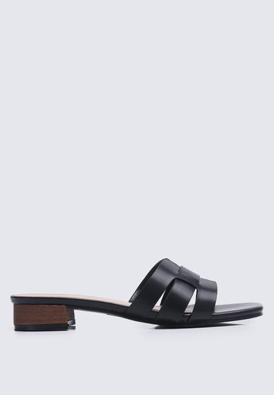 Isla Comfy Sandals In Black