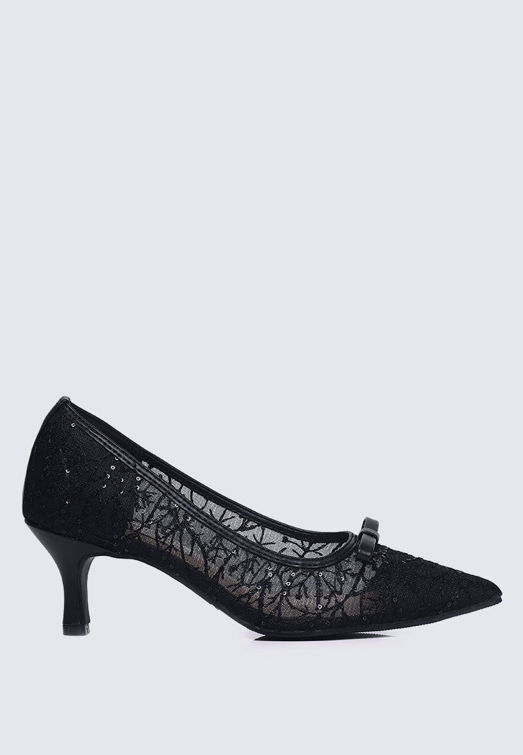 Bellisse Comfy Heels In Black