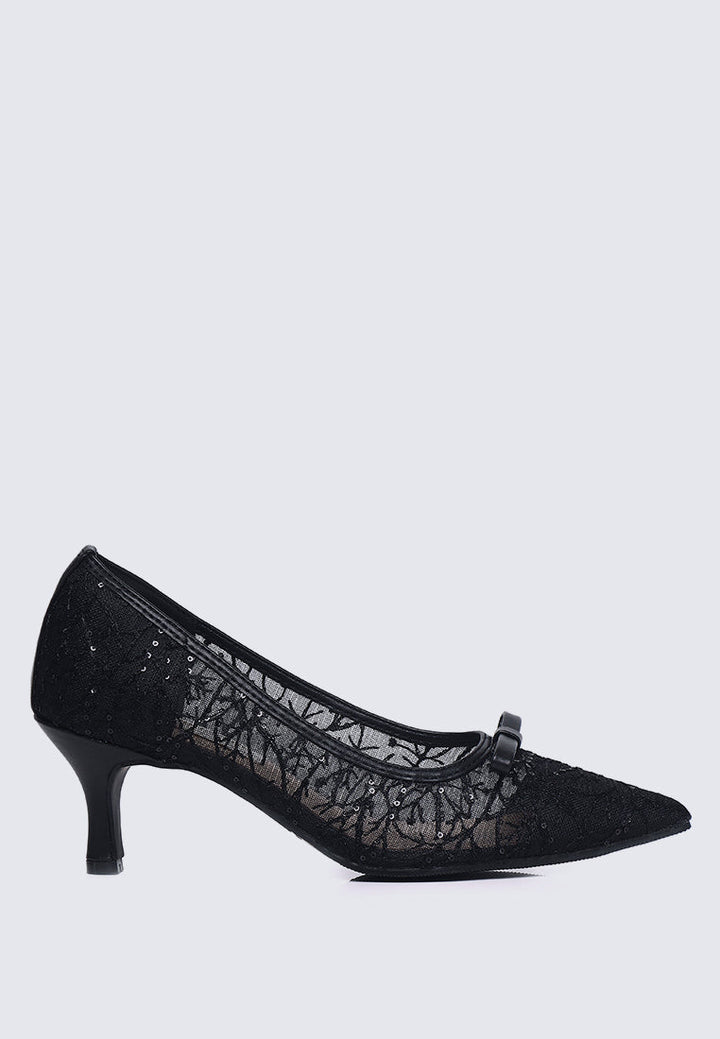 Bellisse Comfy Heels In Black