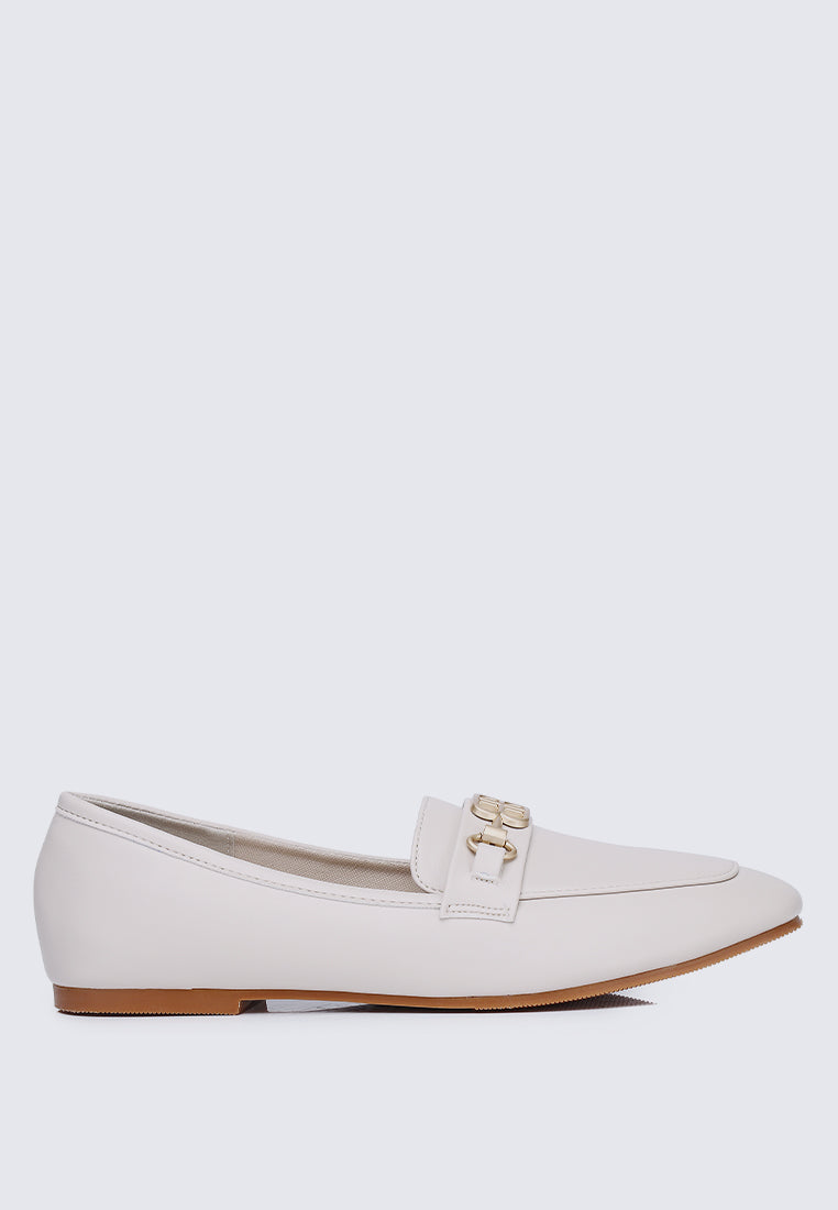 Britt Comfy Loafers In Beige