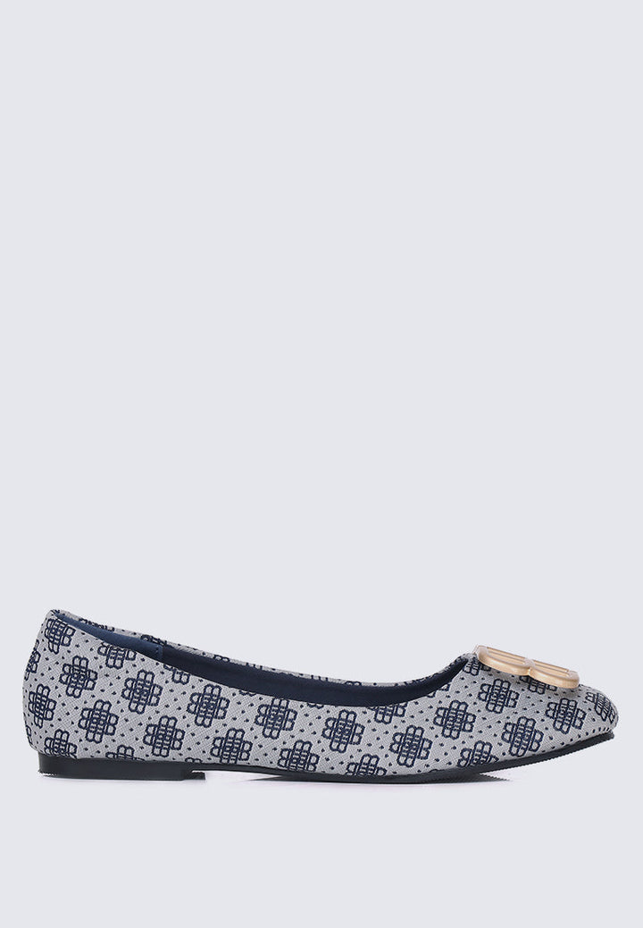 Melati Comfy Ballerina In Navy