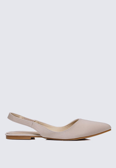 Kate Comfy Ballerina In Almond