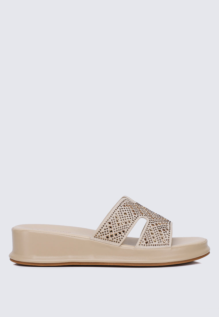 Gentle Feet Comfy Wedges In Nude