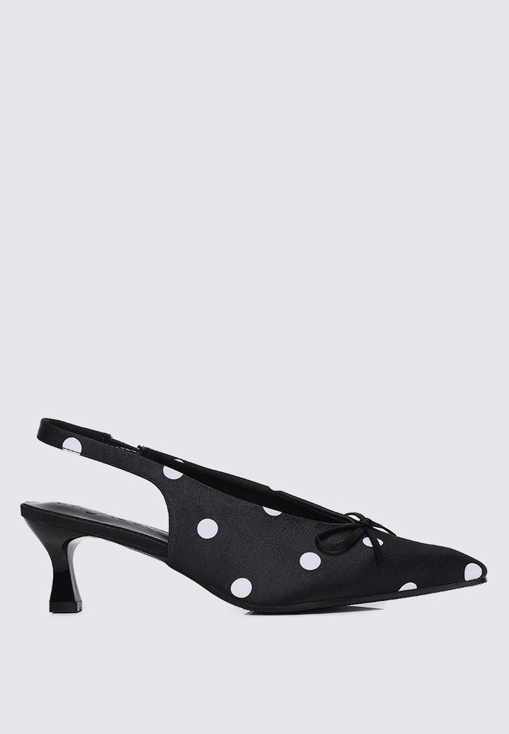 Velora Comfy Heels In Black