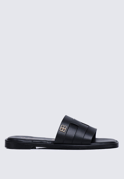 Bobi Comfy Sandal In Black