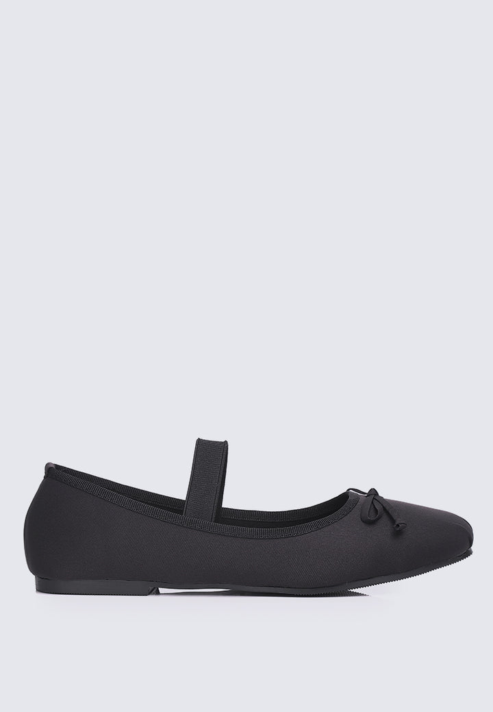 Eleanee Comfy Ballerina In Black