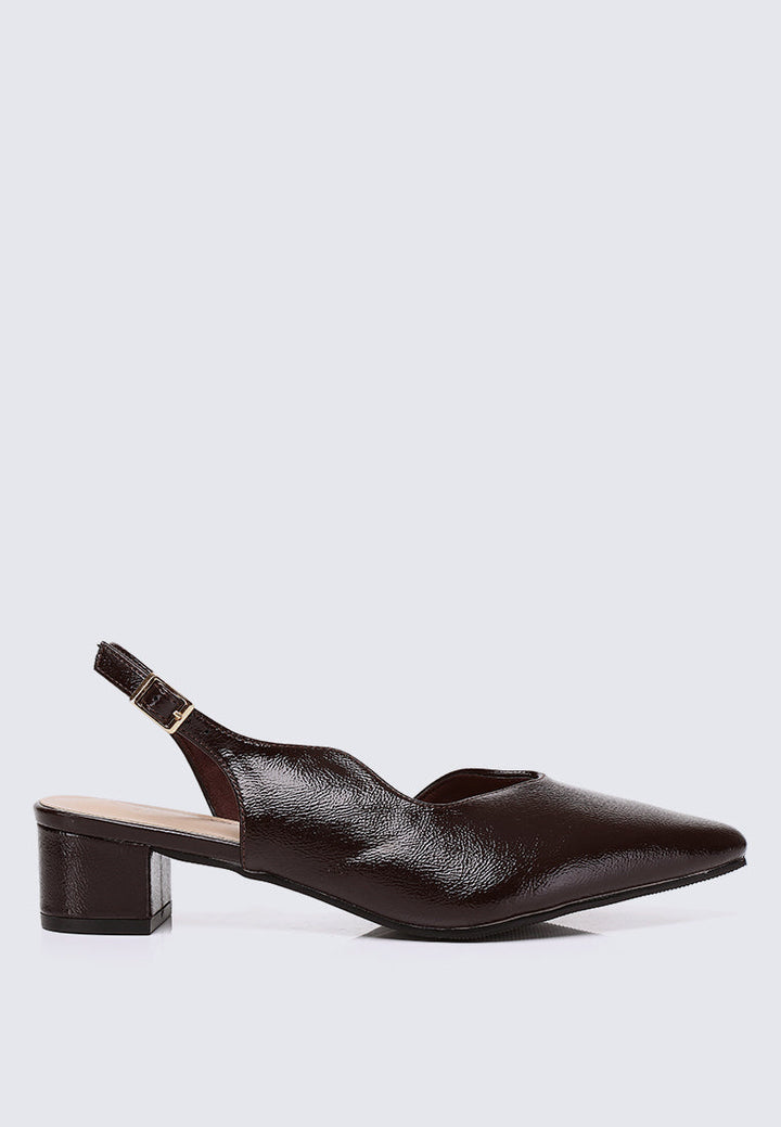 Linnea Ultra WideFit Comfy Heels In Espresso