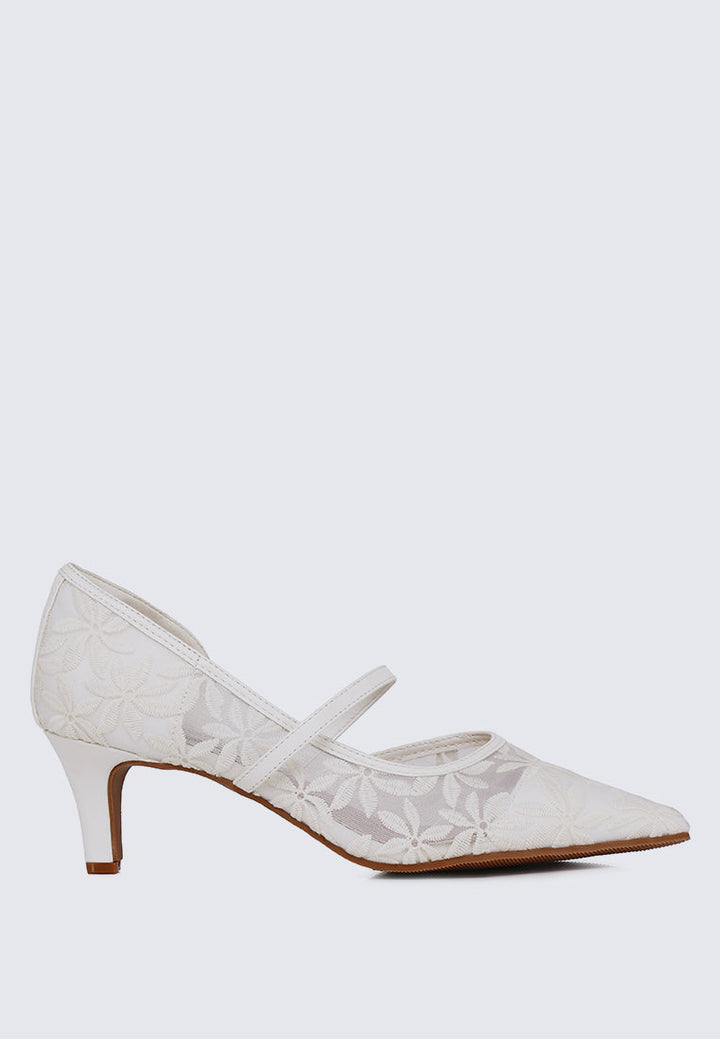 Oriah Comfy Heels In Beige
