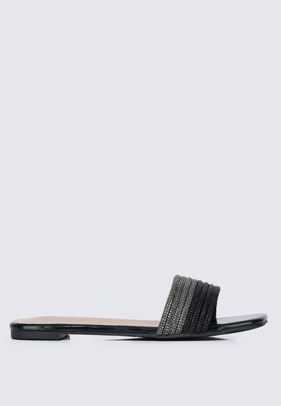 Luz Comfy Sandals In Black