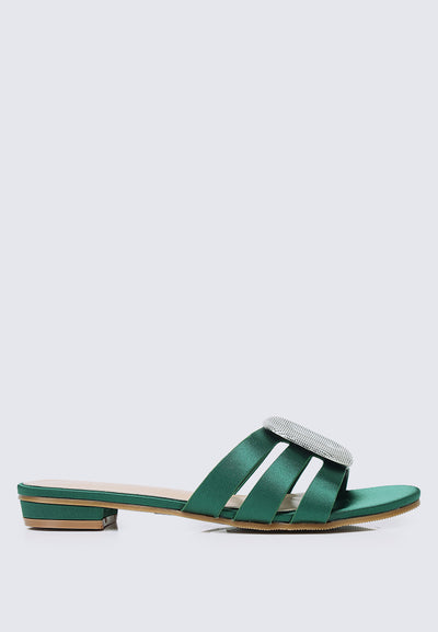 Kaylee Comfy Sandals In Green