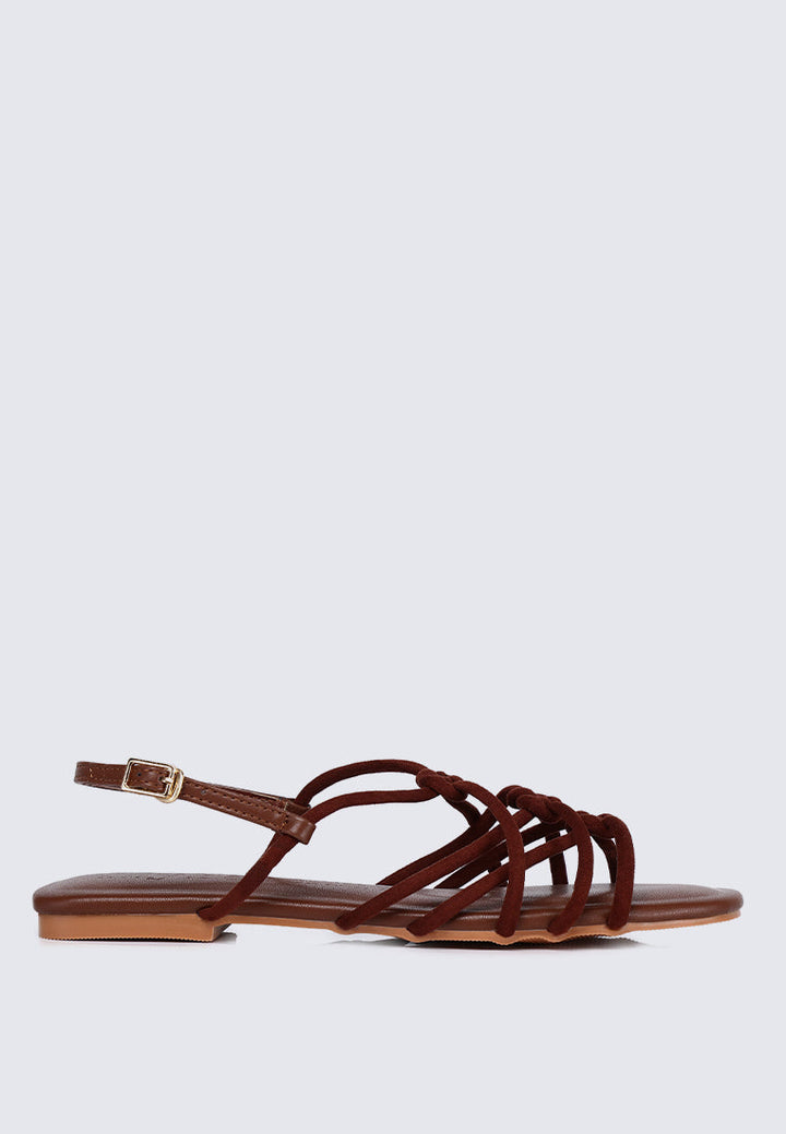 Naomi Comfy Sandals In Brown