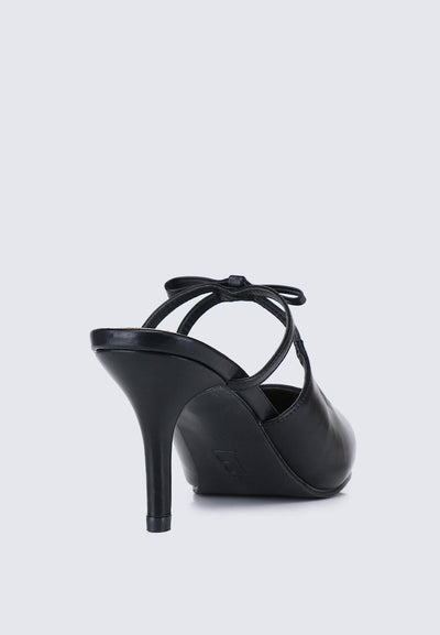 Levia Comfy Heels In Black