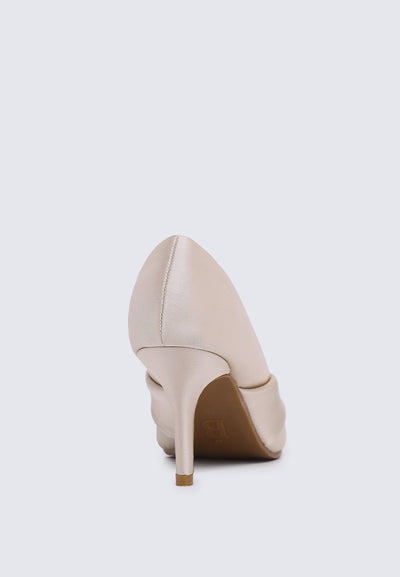 Rosaline Comfy Pumps In Champagne