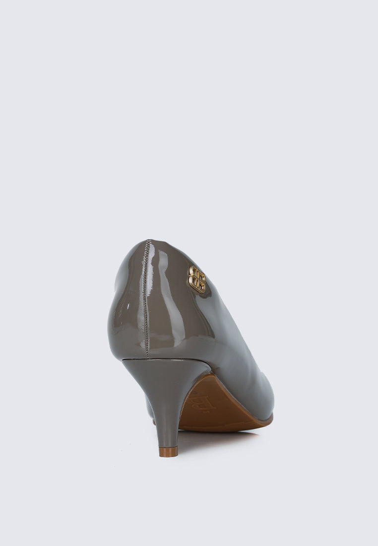 Cindy WideFit Comfy Pumps In Taupe