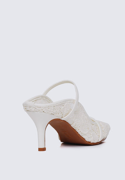 Isadora Comfy Heels In Beige
