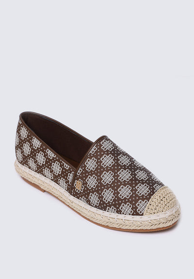 Salsya Comfy Espadrilles In Espresso