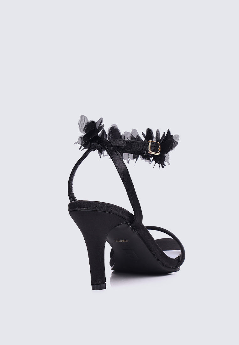 Dreaming of Dancing Comfy Heels In Black