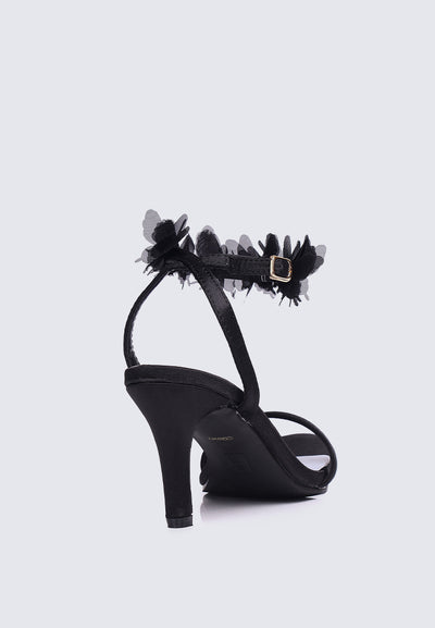 Dreaming of Dancing Comfy Heels In Black