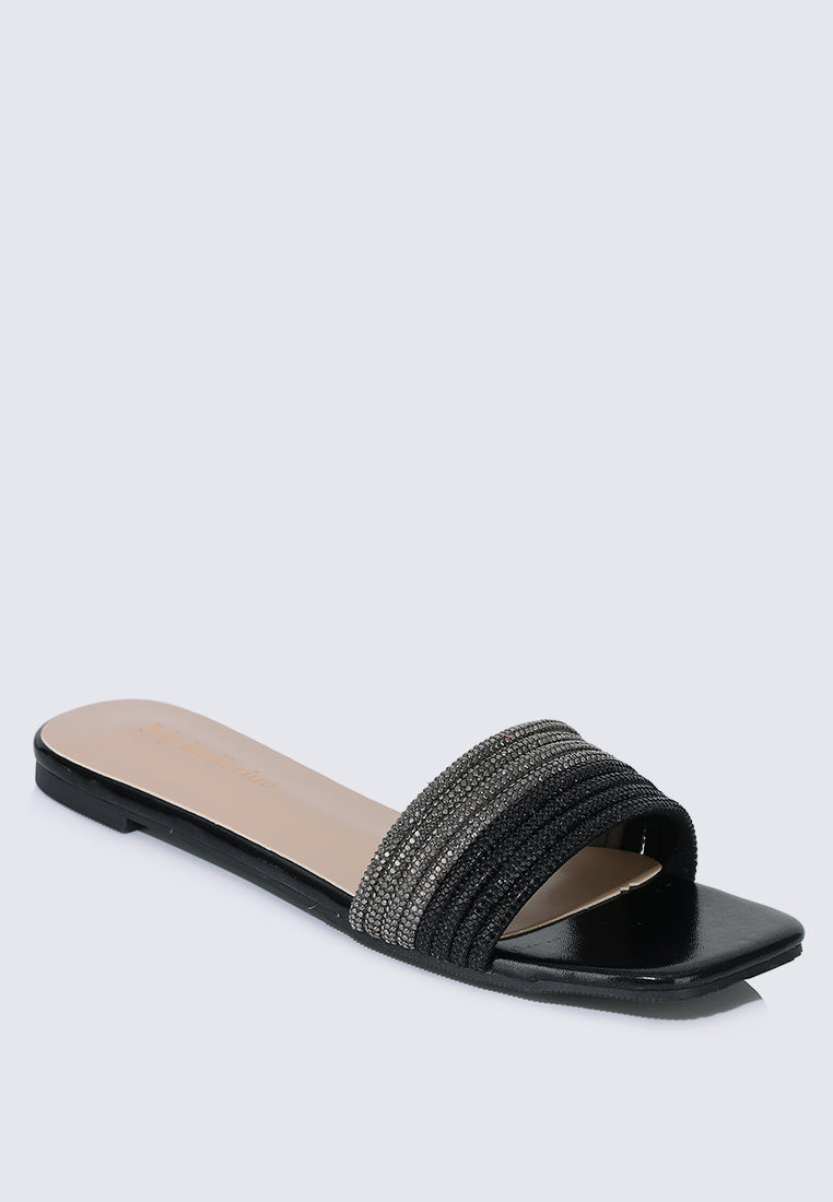 Luz Comfy Sandals In Black