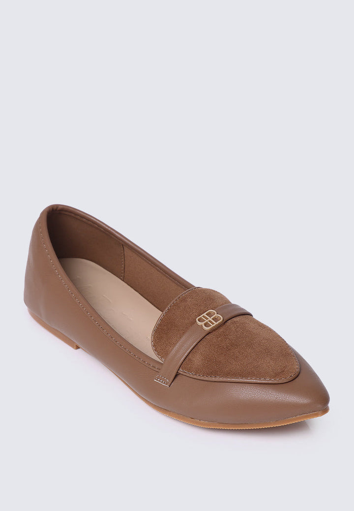 Choco Souffl¨¦ Comfy Loafers In Brown