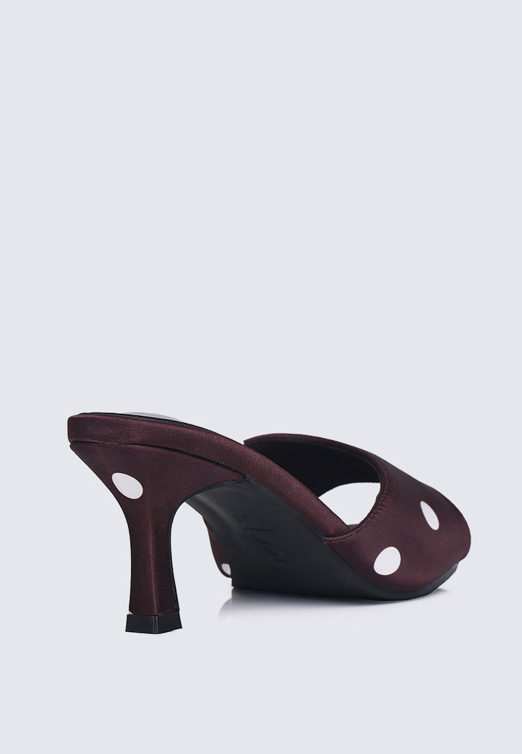 Noira Comfy Heels In Espresso