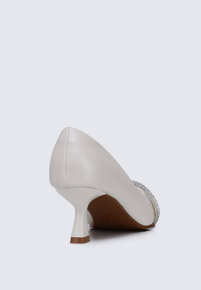 Virorica Comfy Pumps In Ivory