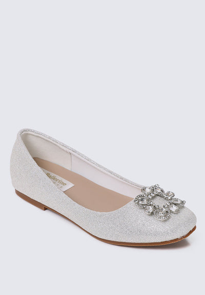 Maribel Comfy Ballerina In Ivory