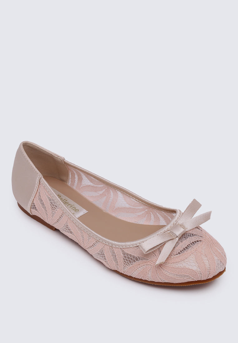 Cecelia Comfy Ballerina In Blush