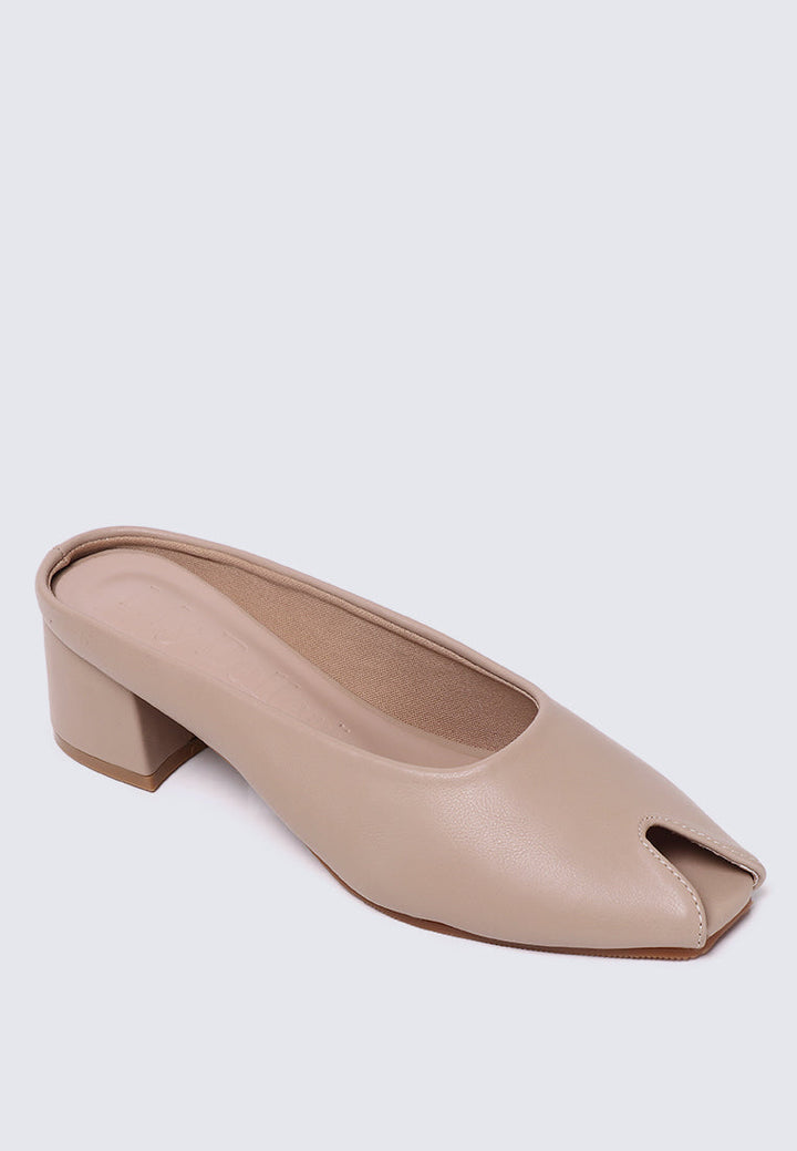 Lani Comfy Heels In Nude
