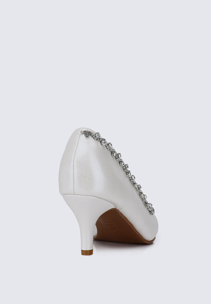 Dahlia Comfy Pumps In Ivory - Comfychic - Myballerine SG