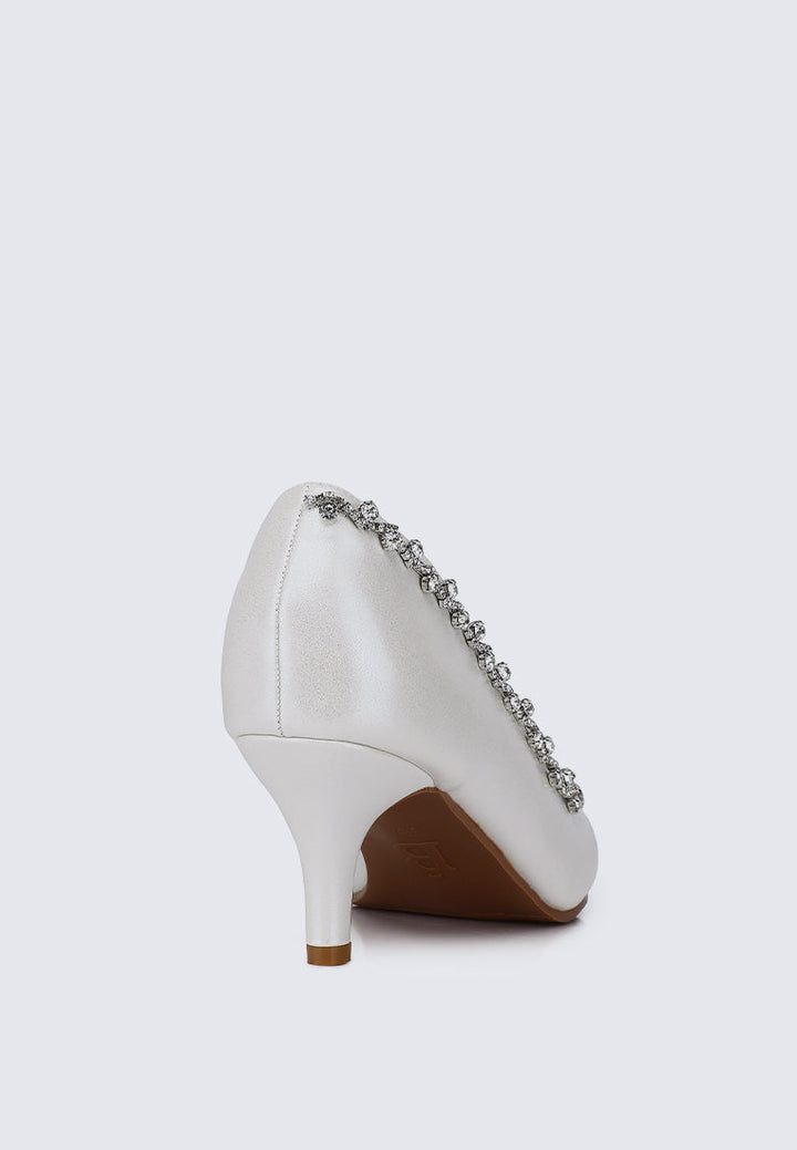 Dahlia Comfy Pumps In Ivory - Comfychic - Myballerine SG