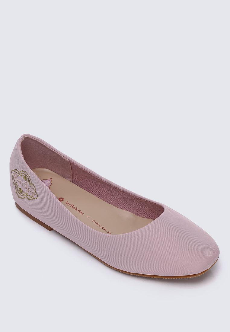 Oh, To Be Loved Comfy Ballerina In Blush