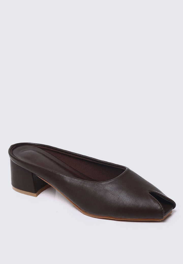 Lani Comfy Heels In Espresso