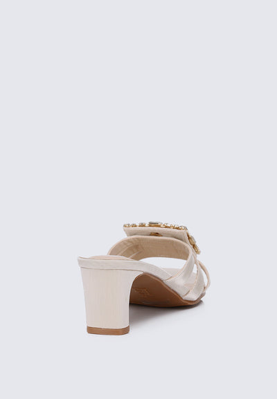 Kendra Comfy Heels In Nude