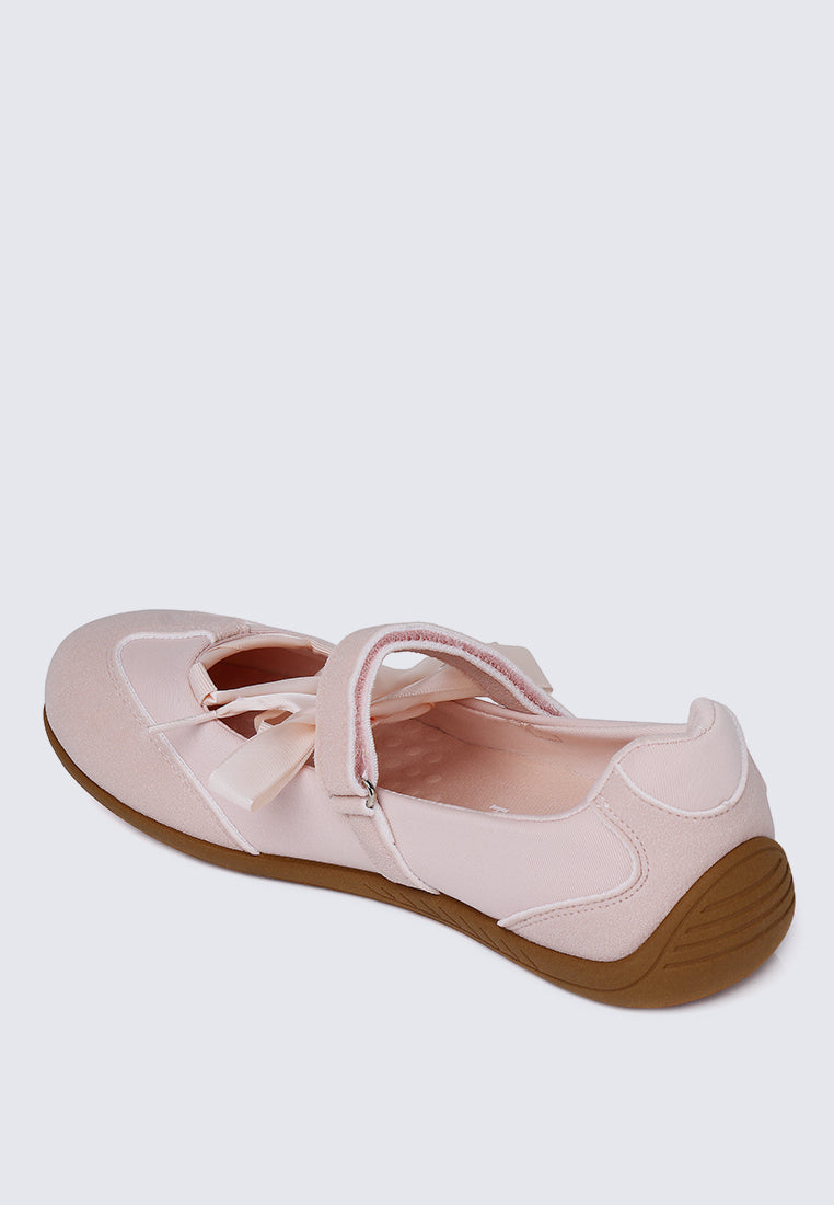 Luluna Comfy Ballet Sneakers In Pink