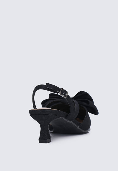 Viola Comfy Heels In Black